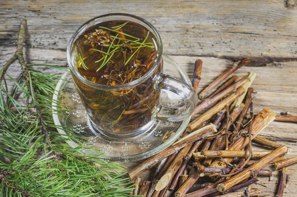 Coniferous decoction